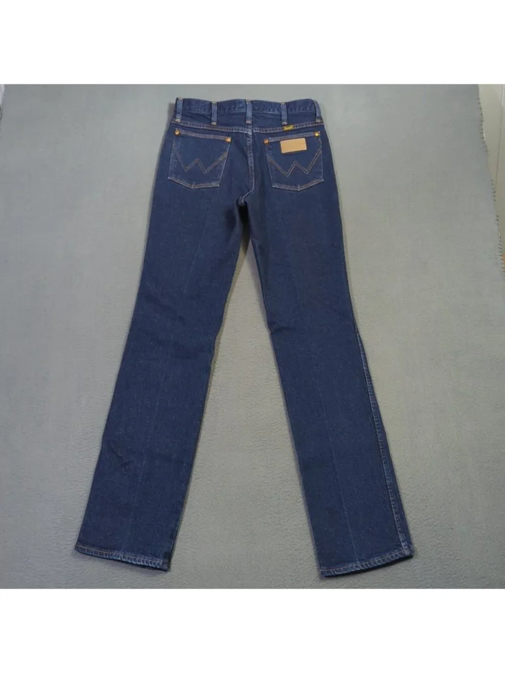 Wrangler VTG USA Jeans Men's 31x34 Fits 29x33 Blue 937STR Slim Fit Cowboy Rodeo